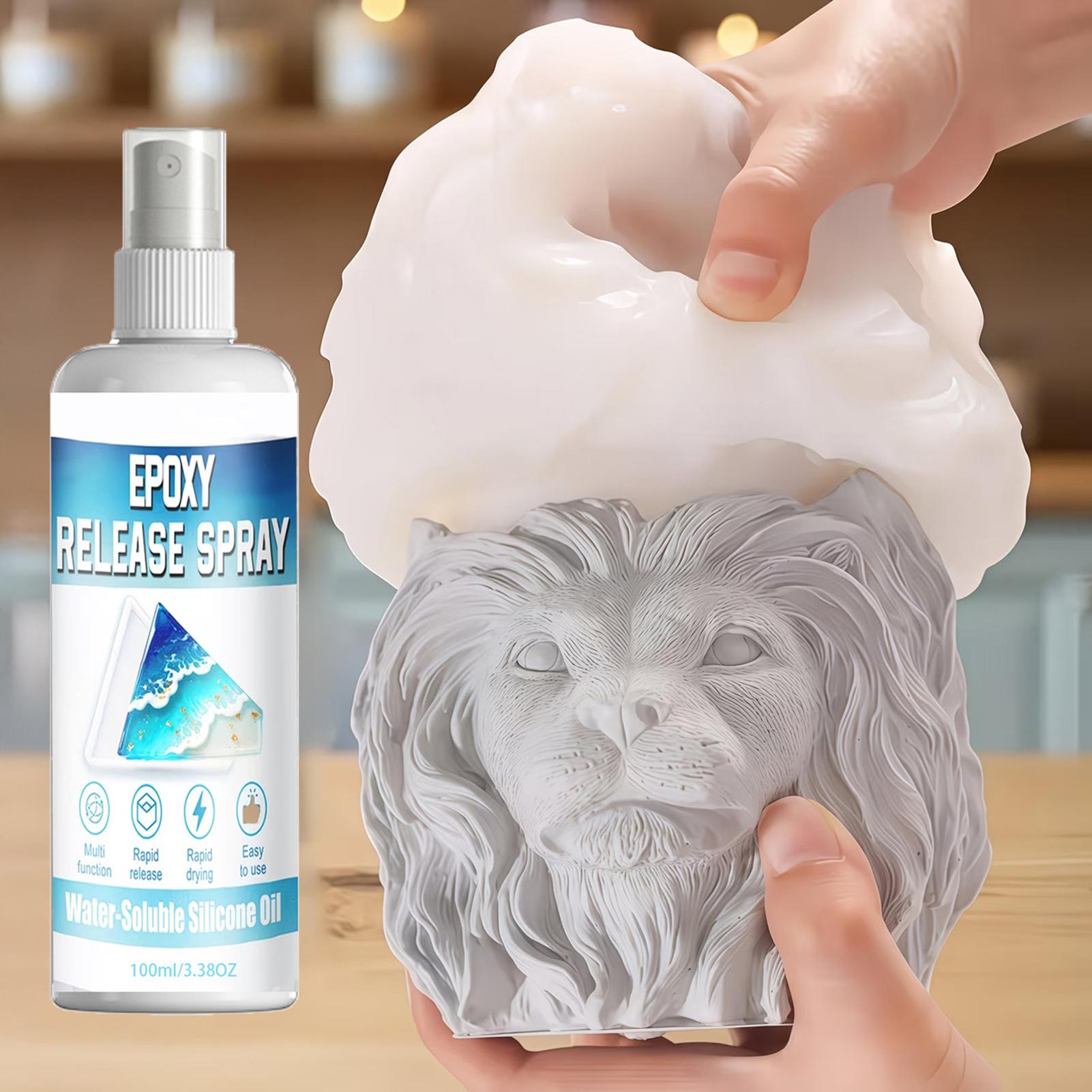 Candle Mold Silicone - Spray Desmoldante de Silicone e Epóxi