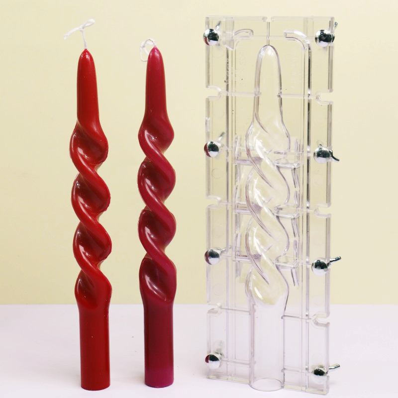Candle Making Kit - Molde de vela acrílica com coluna