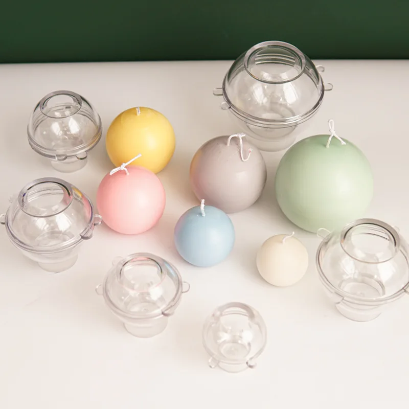 Candle Making Kit - Molde de vela esférica de 5-8cm,