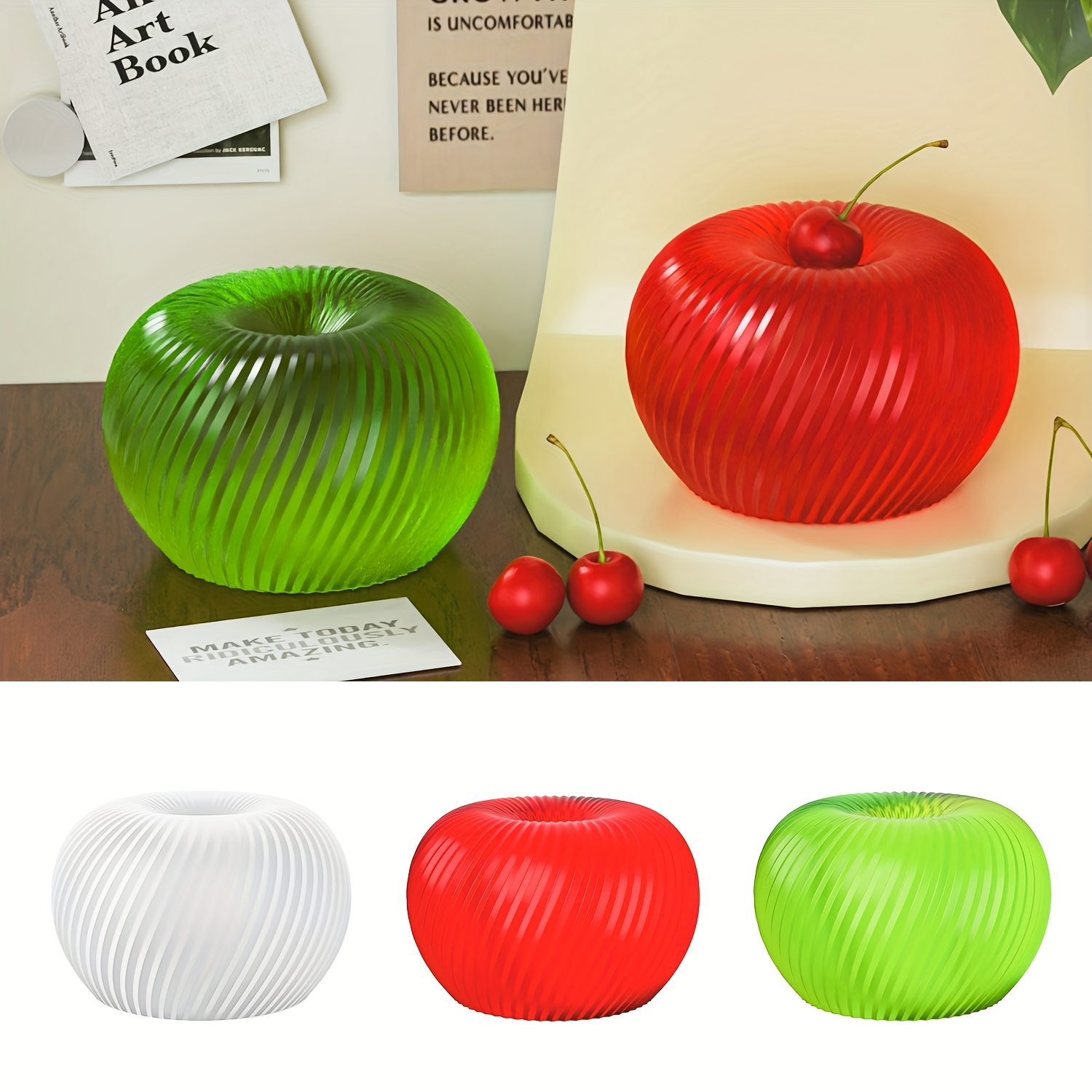 Candle Making Items - Um molde de silicone em formato