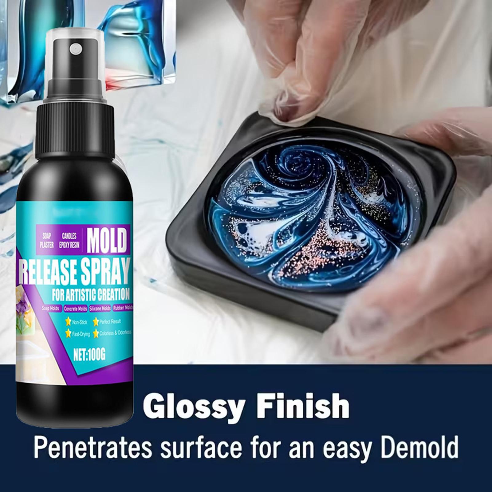 Spray Desmoldante 100g, Agente - Candle Mold Silicone avaliação e preço