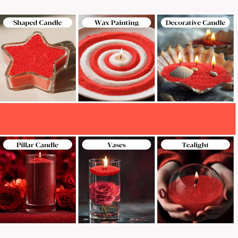100g verde branco vermelho are - Candle Making Kit avaliação e preço