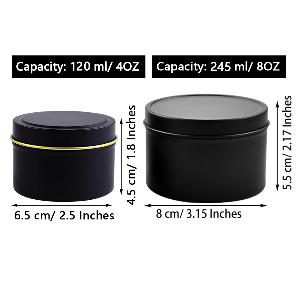 Latas de vela de 4 onças/8 onç - Candle Making Pot avaliação e preço
