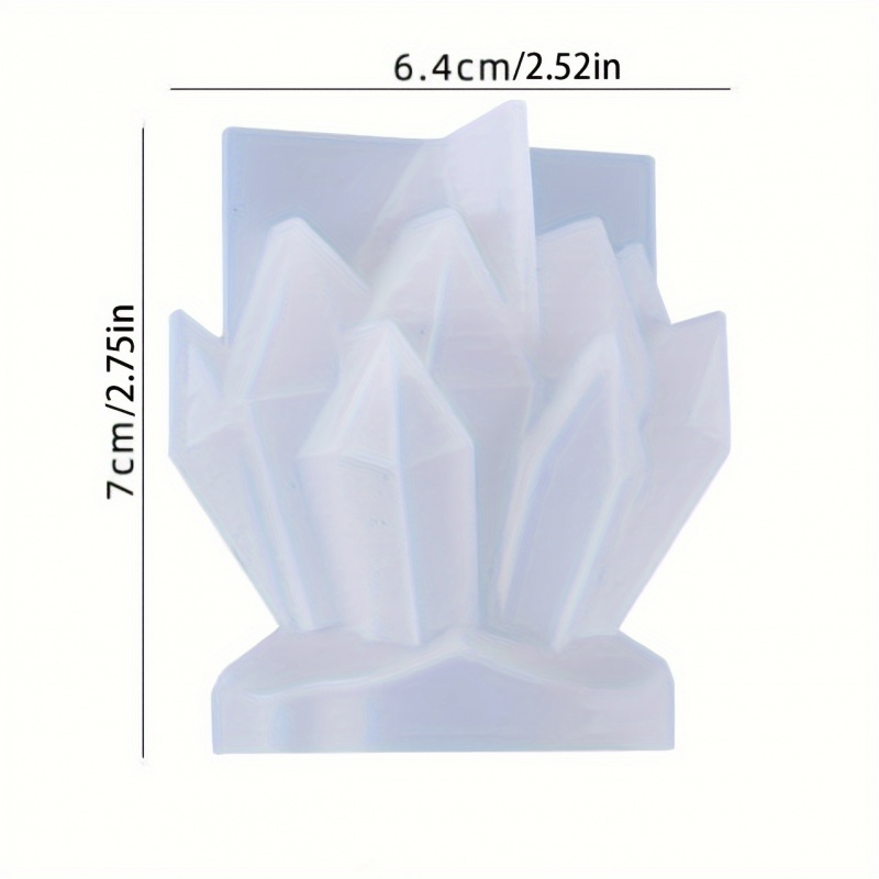 1pccristal cluster decorativo  - Candle Mold Silicone avaliação e preço