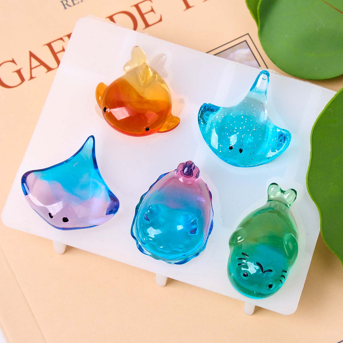 Molde de Silicone 3D de Raia M - Candle Making Items avaliação e preço