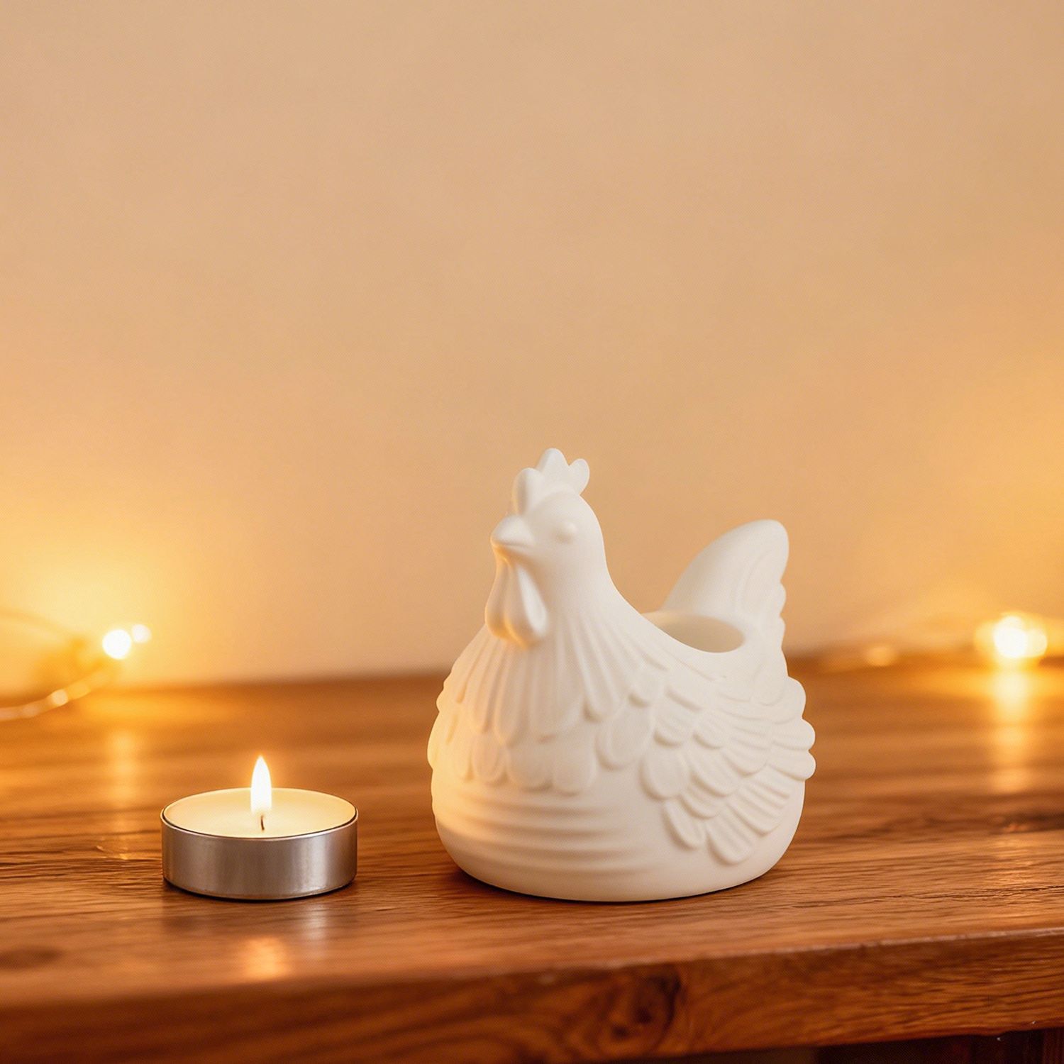 Diy 3d pequeno frango castiçal - Candle Mold Silicone avaliação e preço