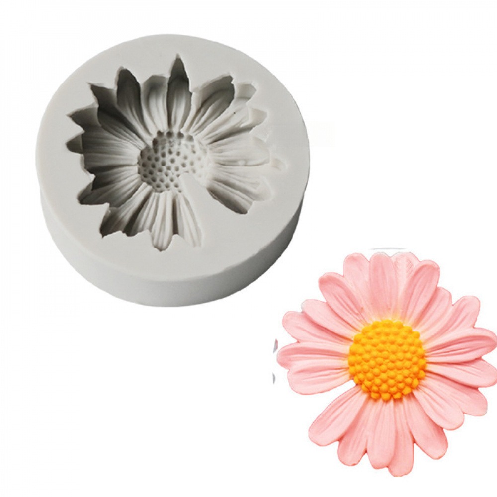 Molde de Flor Margarida 3D Mol - Candle Making Items avaliação e preço