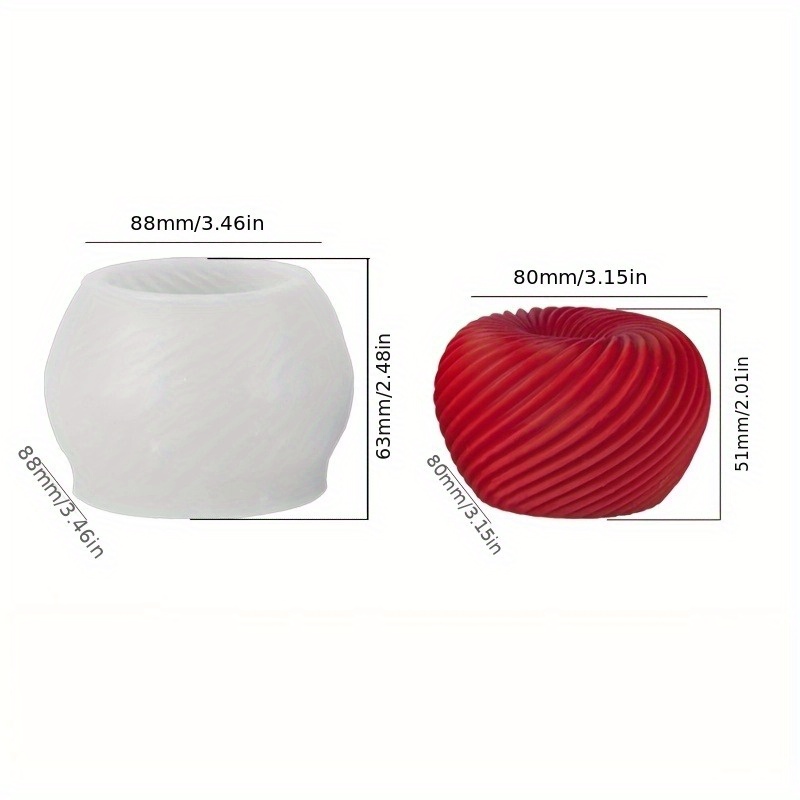 Um molde de silicone em format - Candle Making Items avaliação e preço