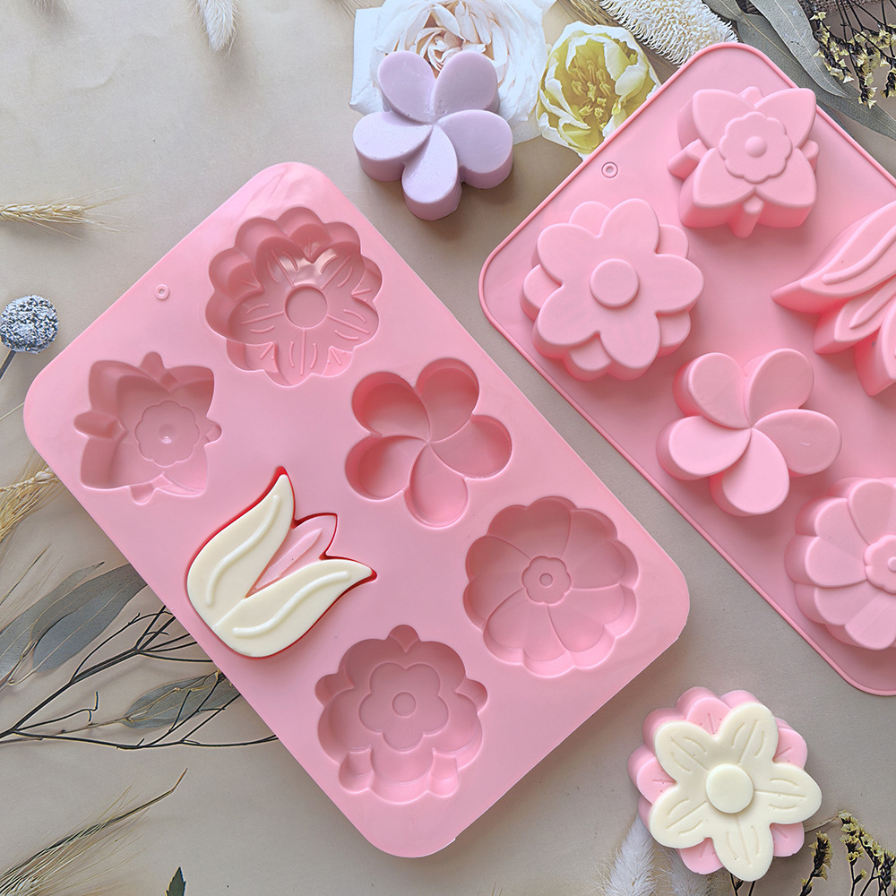 Moldes de Silicone para Flores - Candle Making Items avaliação e preço