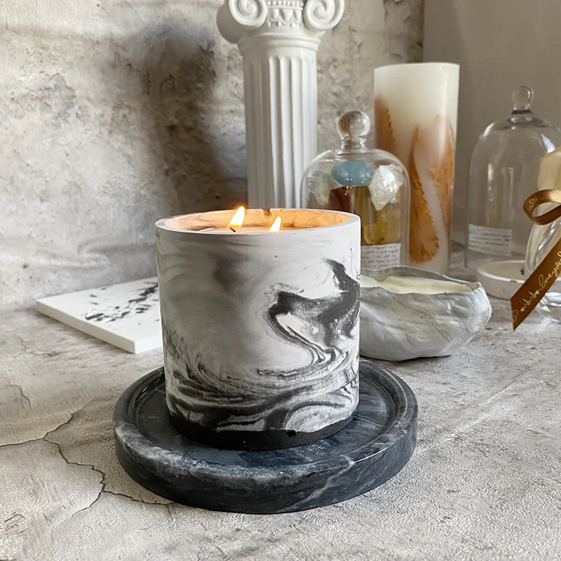 Moldes redondos de cimento e c - Candle Making Pot avaliação e preço